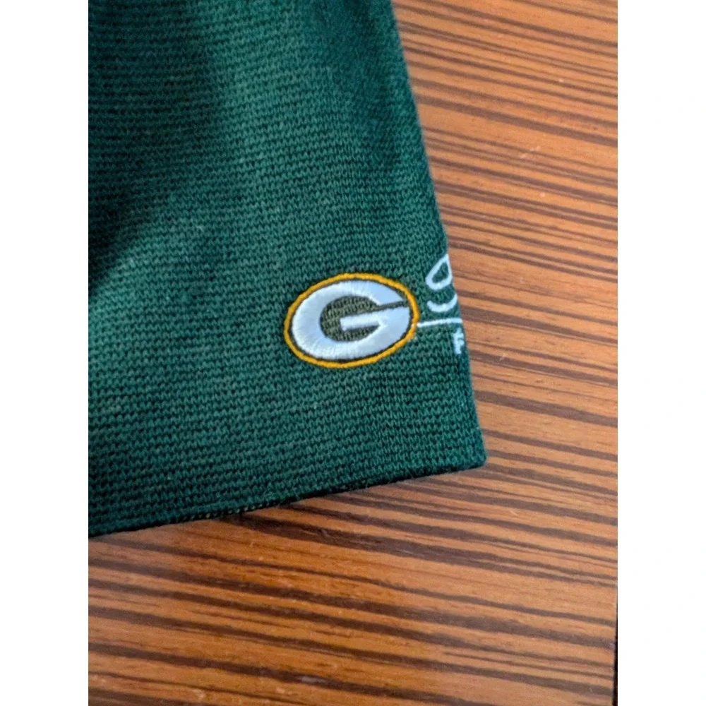 NWT Y2K  Dead Stock Reebok NFL Green Bay Packers Winter Beanie Cap Knit Hat